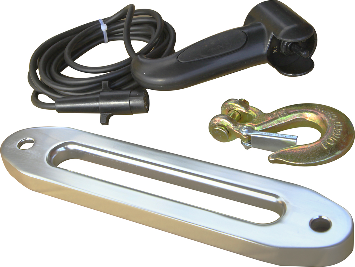 Лебёдка автомобильная электрическая 12V Runva EWX6000SR 2722 кг (синтетический трос)