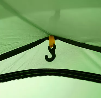 Палатка Naturehike Opalus Si 3-местная, алюминиевый каркас, зеленая