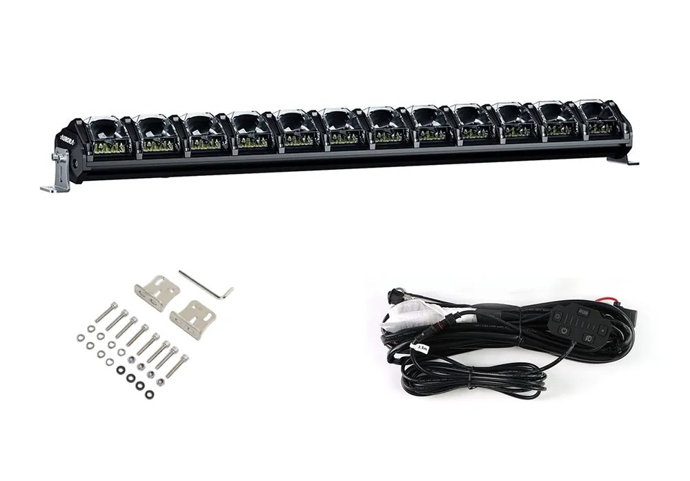 Фара комбинированного света AURORA 762 мм 372W LED (серия RGB)