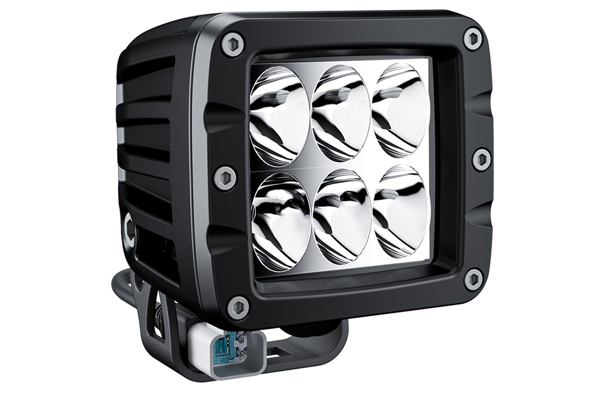 Фары водительского света AURORA 76x76 мм 30W LED