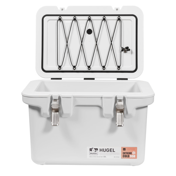 Термобокс IRIS HUGEL VACUUM COOLER BOX TC-40 Белый, 40 литров (55 часов)