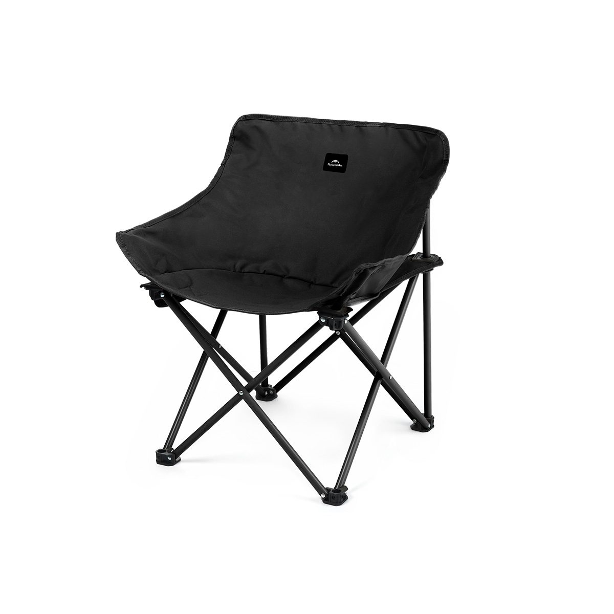 Кресло туристическое Naturehike Stellaluna T01 складное, 45х45х66 см, до 110 кг, черное