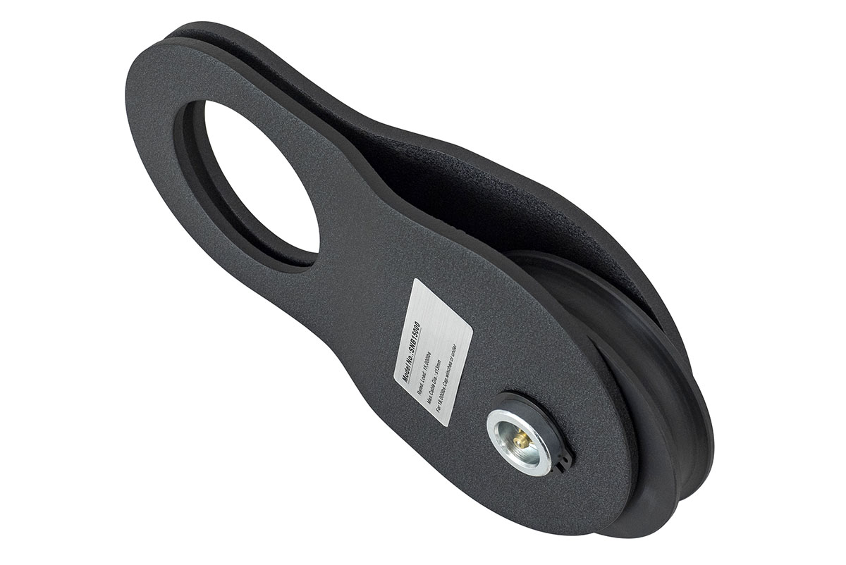 Блок усиления (полиспаст) RUNVA для синтетического троса 15000 lbs (7 тонн)