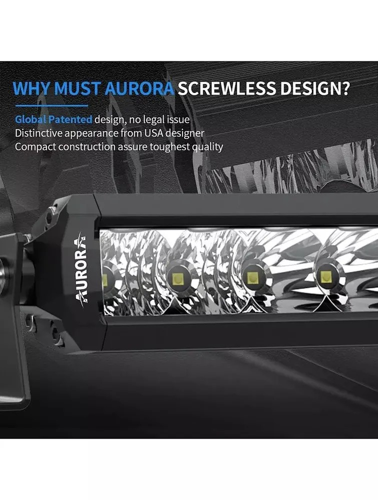 Фара комбинированного света AURORA 508 мм 100W LED