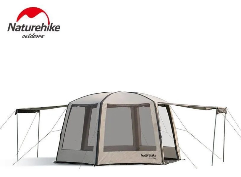 Палатка-шатер Naturehike, надувной каркас, золотистый