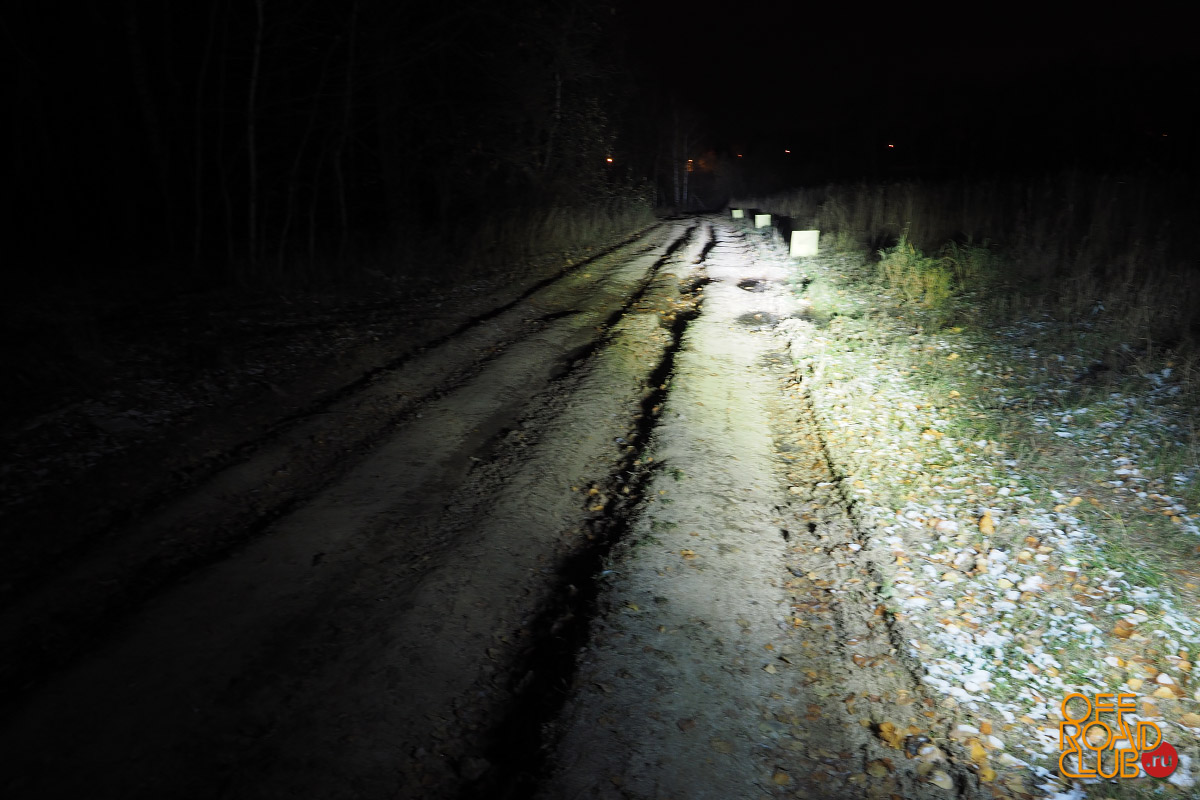 Светодиодная фара дальнего света РИФ 273 мм 27W LED