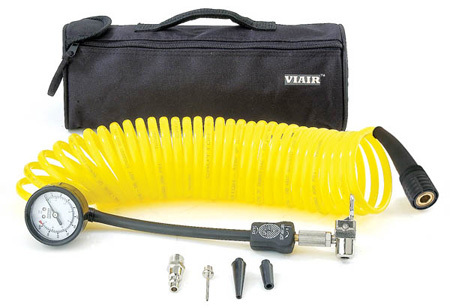 Шланг для подкачки колёс с манометром до 7 атм 7,6м