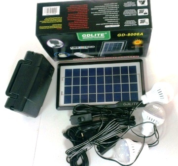 Фонарь аккумуляторный кемпинговый 8006 1510-208 (три лампы)