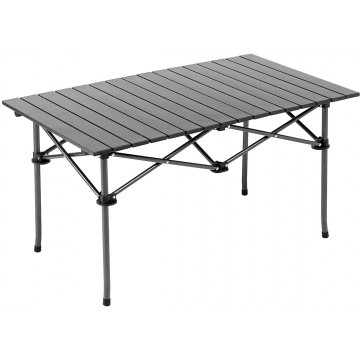 Стол складной Premier 94x55x50см., реечная столешница алюминий, с отделением под посуду