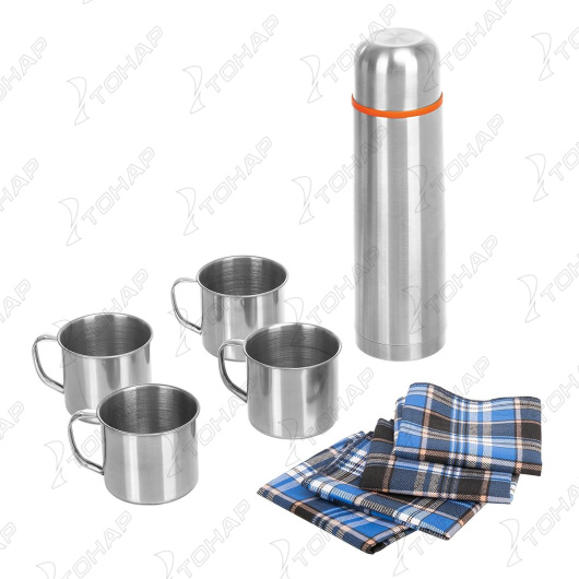 Набор для пикника на 4 персоны HELIOS, с термосом