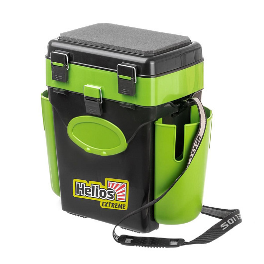 Ящик рыболовный зимний HELIOS FishBox (10л) зеленый