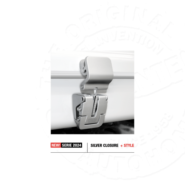 Палатка на крышу автомобиля AUTOHOME MAGGIOLINA AIRLANDER PLUS LARGE, серый тент, лестница 215 мм