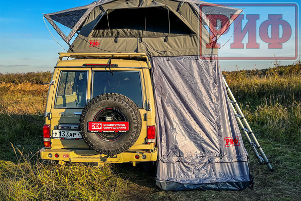 Тамбур к палатке РИФ Soft RT01-140, тент серый Тамбур к палатке РИФ Soft RT01-140, тент серый