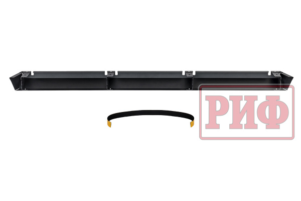 Дефлектор под багажник РИФ шириной 1200 мм