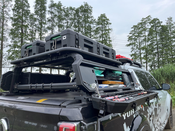 Кунг-каркас Baja Racing многофункциональный с 2-мя большими рыбацкими ящиками F-150, Tundra