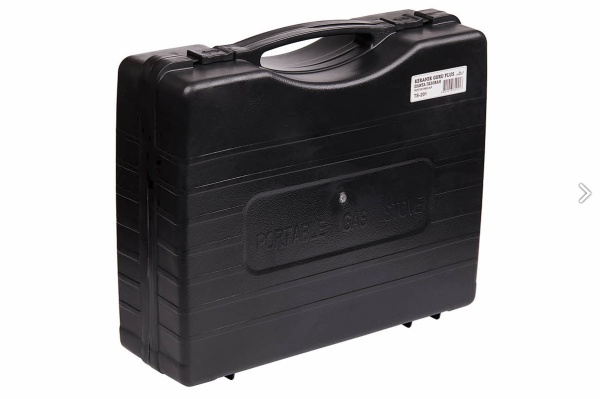 Плита газовая TOURIST KERAMIK GURU PLUS, портативная, керамическая, с переходником, в кейсе