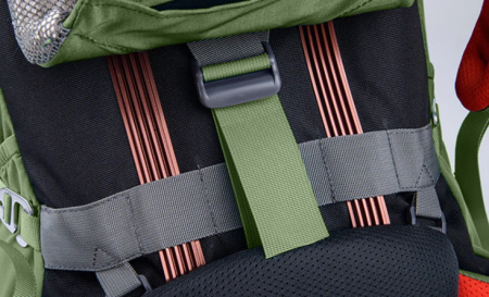 6 Рюкзак туристический Naturehike 55 л, зеленый