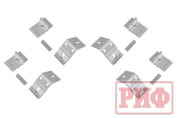 Крышка кузова РИФ для Dongfeng DF6, роллета раздвижная с электроприв. 1511х1570 мм, алюм., черная