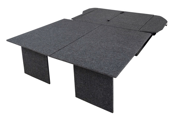 Органайзер для Mitsubishi Pajero IV (2 выдвижн.ящика+спальник) под сабвуфер