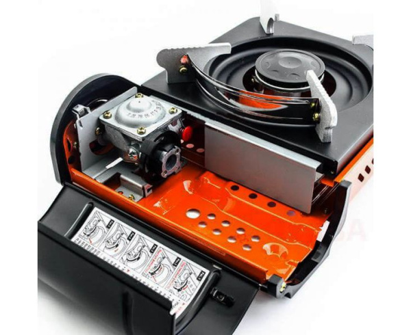 Плита газовая TOURIST FENIX портативная, в кейсе