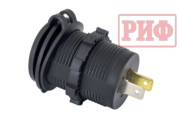 Розетка USB 2 QC 3.0 34x37х54