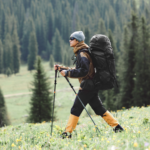 Рюкзак туристический Naturehike Helium Series 70 л, размер L, черный