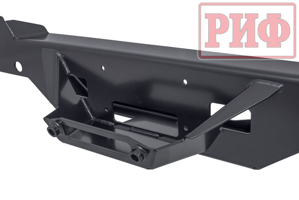 Площадка РИФ под лебёдку в штатный бампер Dodge Ram 1500 Rebel 2019+ (бензин) Площадка РИФ под лебёдку в штатный бампер Dodge Ram 1500 Rebel 2019+ (бензин)