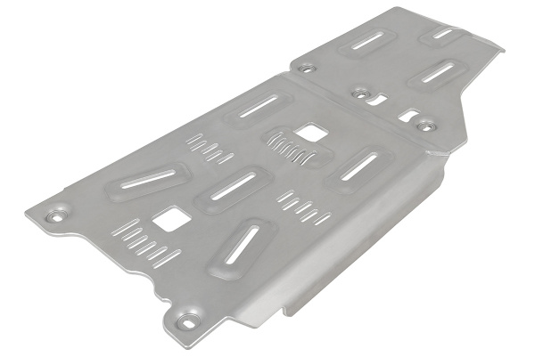 Защита Falcon радиатора, картера, РК, КПП для Toyota Land Cruiser Prado 250, (2.4T бензин), алюминий 8 мм