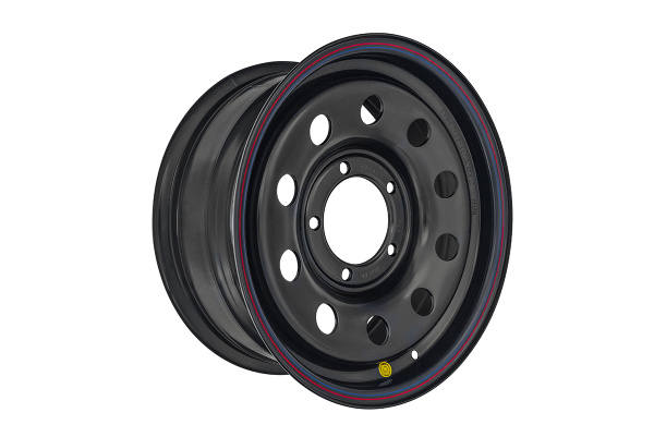 Диск усиленный УАЗ стальной черный 5x139,7 7xR16 d110 ET+25