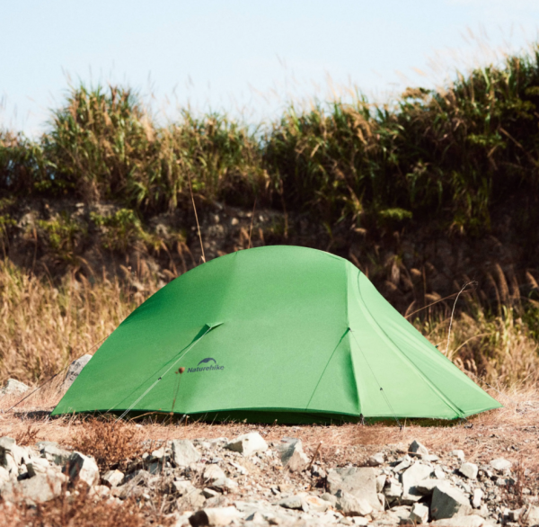 Палатка Naturehike Cloud Up Base 1-местная, алюминиевый каркас, зеленая