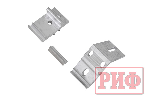 Крышка кузова РИФ для Changan Hunter Plus, роллета раздвижная 1650х1666 мм, алюминиевая, черная