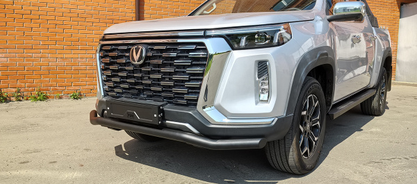 Бампер РИФ силовой передний Changan Hunter Plus c защитой радиатора (уст. с площадкой RIFF70-30000)