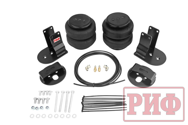 Пневмоподвеска РИФ для Nissan Navara D40 на задний мост для стандартной подвески Пневмоподвеска РИФ для Nissan Navara D40 на задний мост для стандартной подвески