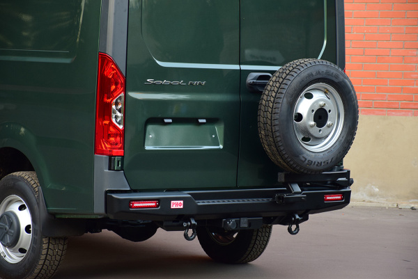 Фаркоп РИФ для задних бамперов РИФ для ГАЗ Соболь NN (без шара и переходника)