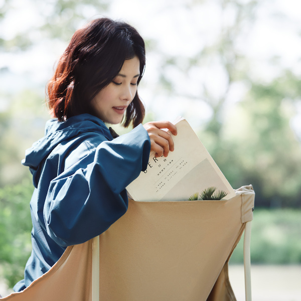 Кресло туристическое Naturehike Stellaluna T01 складное, 42х42х61 см, до 110 кг, бежевое