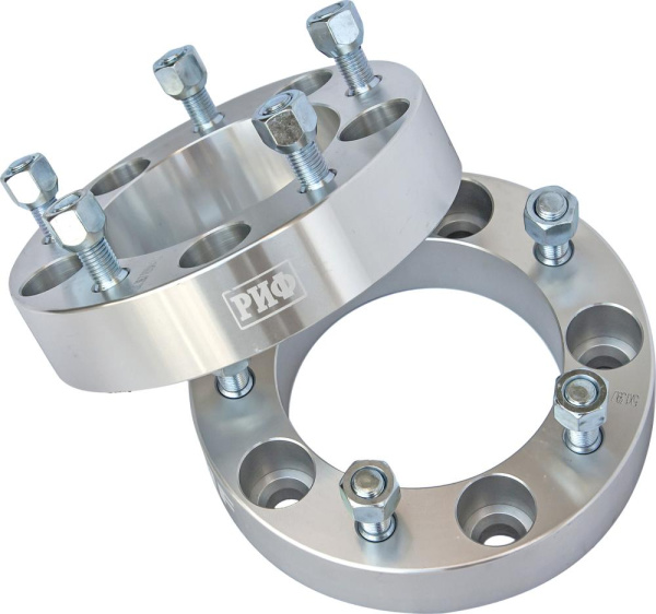 Проставки колесные РИФ 5x139,7, центр. отв. 108 мм, толщ. 38 мм, 14x1,5 (2 шт.)