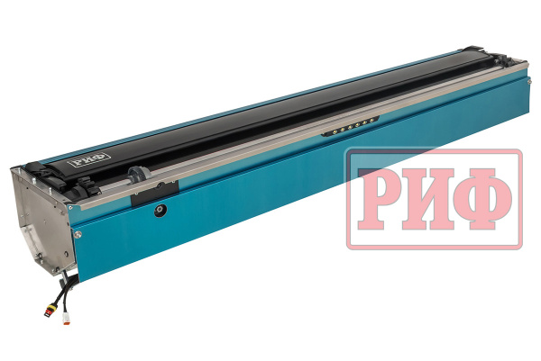 Крышка кузова РИФ для JAC T8, роллета раздвижная с электроприводом 1538х1599 мм, алюминиевая, черная