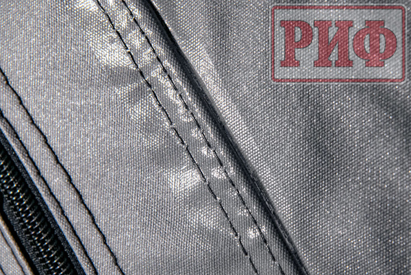 Палатка на крышу автомобиля РИФ Soft RT02-120 PRO, тент серый, 120х(240+70)х115 см