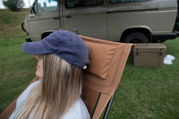 Кресло туристическое Naturehike Stellaluna L01 складное, 44х46х103, до 120 кг, оранжевое