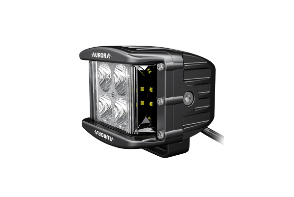 Светодиодные фары дальнего света AURORA 102x76 мм 40W (комплект 2 шт)