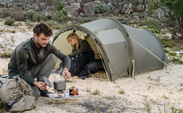 Палатка Naturehike Opalus Si 3-местная, алюминиевый каркас, темно-зеленая