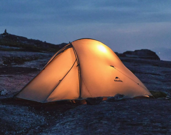 Палатка Naturehike Cloud Up Pro Si 2-местная, алюминиевый каркас, зеленая