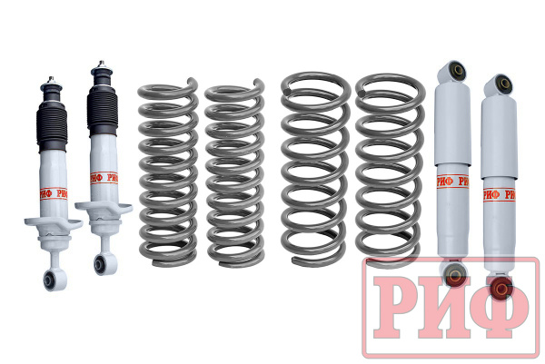 Лифт-комплект РИФ газовый Nissan Pathfinder R51 лифт 40 мм жесткий