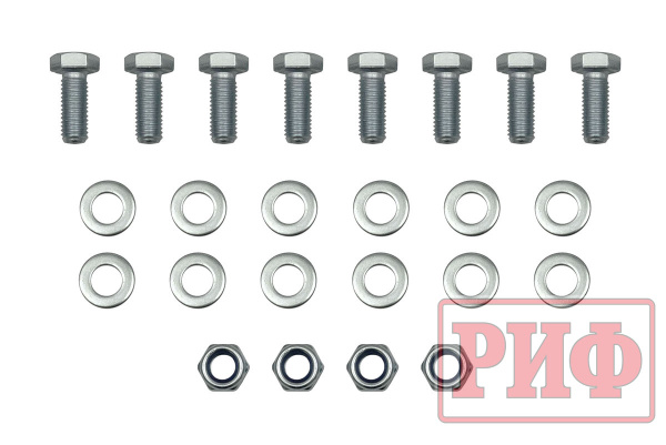 Фаркоп РИФ для задних бамперов РИФ нового обр. УАЗ Буханка (без шара и переходника)