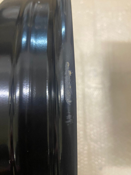 Диск усиленный УАЗ стальной черный 5x139,7 7xR15 d110 ET+25 (треуг. мелкий) (уценка)