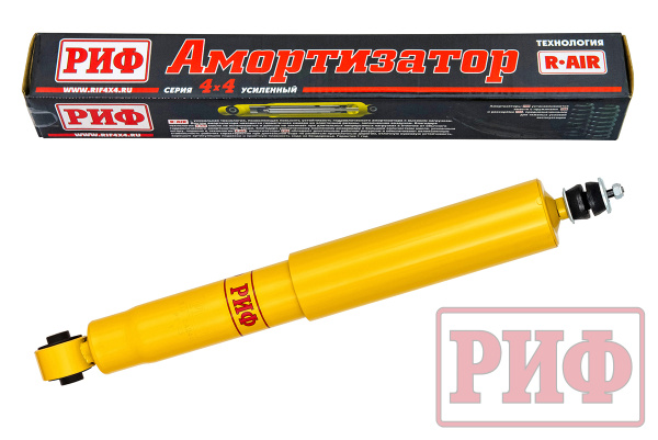Амортизатор РИФ задний Mitsubishi Pajero III, IV 2000+ штатный и лифт 0-40 мм