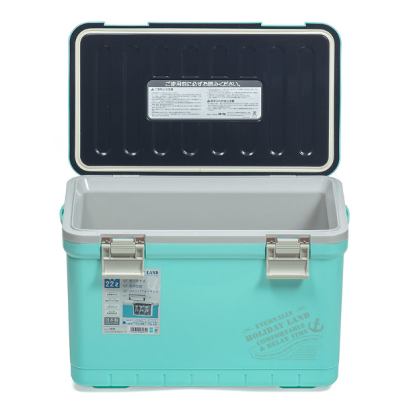 Термобокс SHINWA Holiday Land Cooler 22H бирюзовый