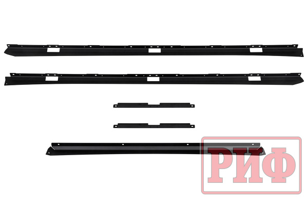 Багажник экспедиционный (платформа) алюминиевый РИФ 1450x2080 мм для BAW 212 (с крепежом)