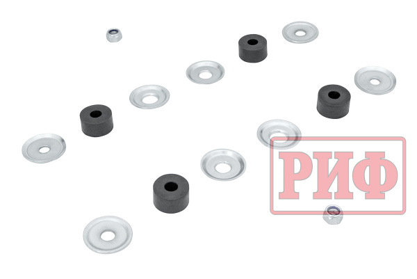 Амортизатор РИФ передний масляный Nissan Patrol Y60/Y61 лифт 100 мм