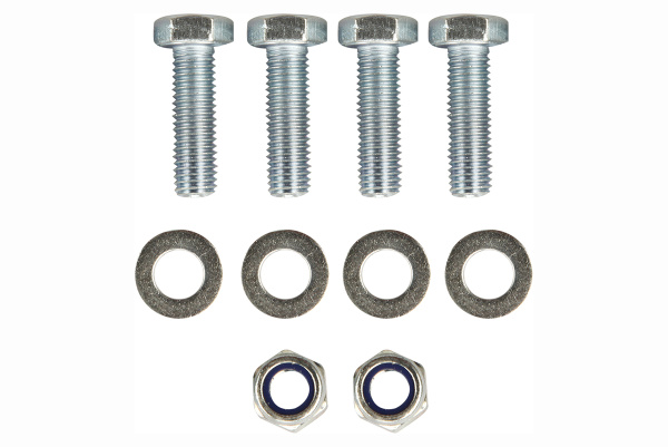 Фаркоп РИФ передний (переходник) для съёмной лебёдки с защитой радиатора для ГАЗ Соболь